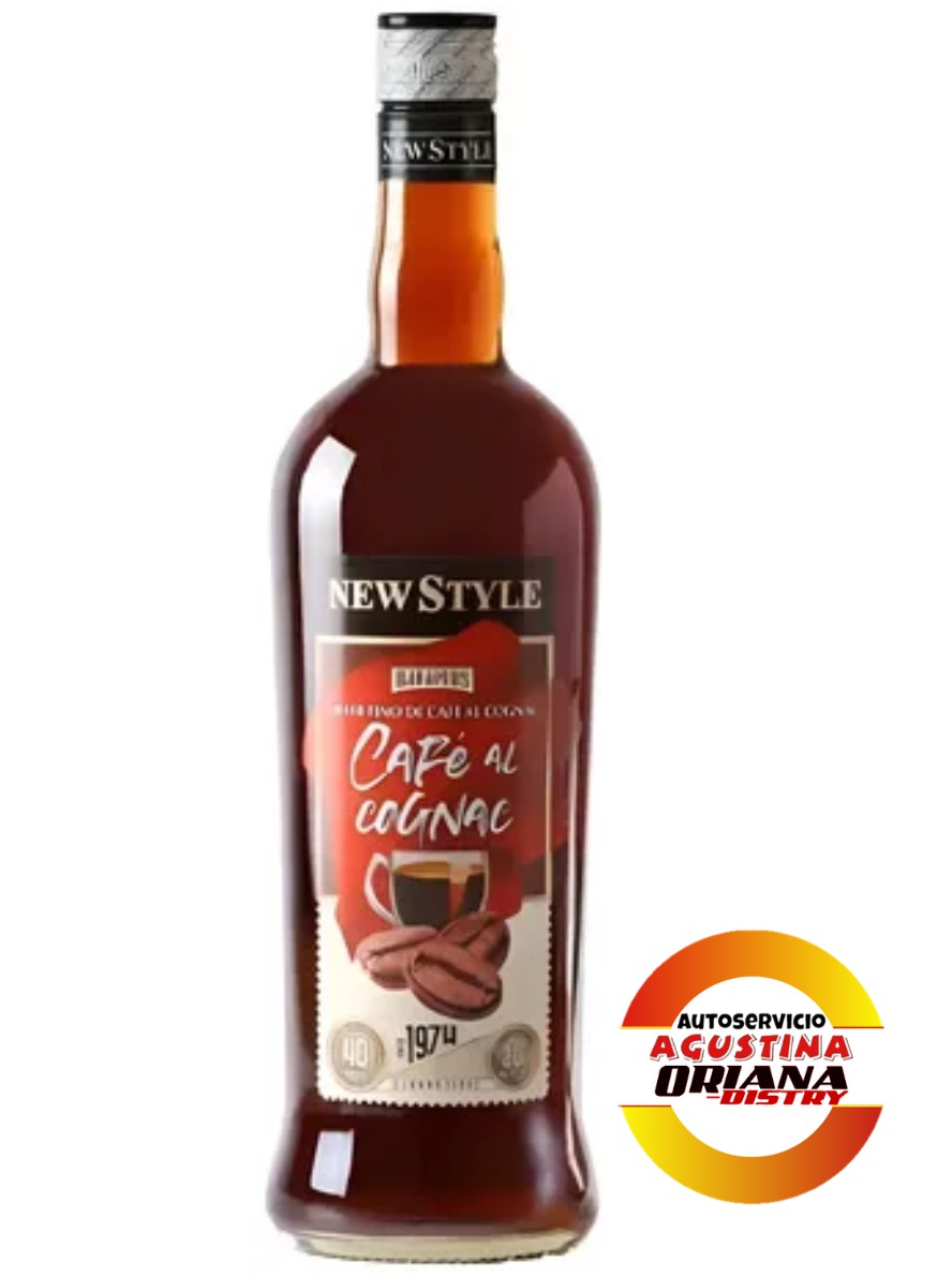 LICOR NEW STYLE 750CC CAFE AL COGNAC