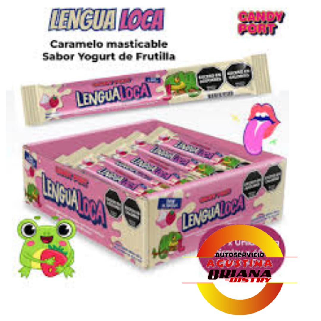 LENGUA LOCA YOGUR FRUTILLA