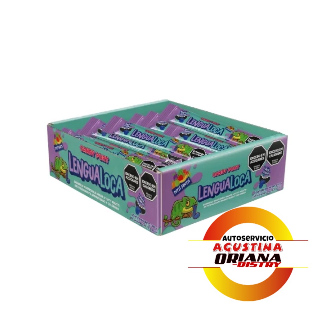 LENGUA LOCA TUTTI FRUTTI PINTA LENGUA