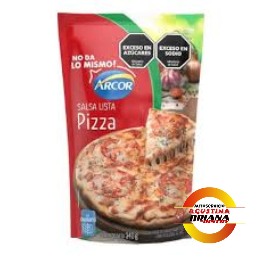 SALSA LISTA ARCOR PIZZA 340G
