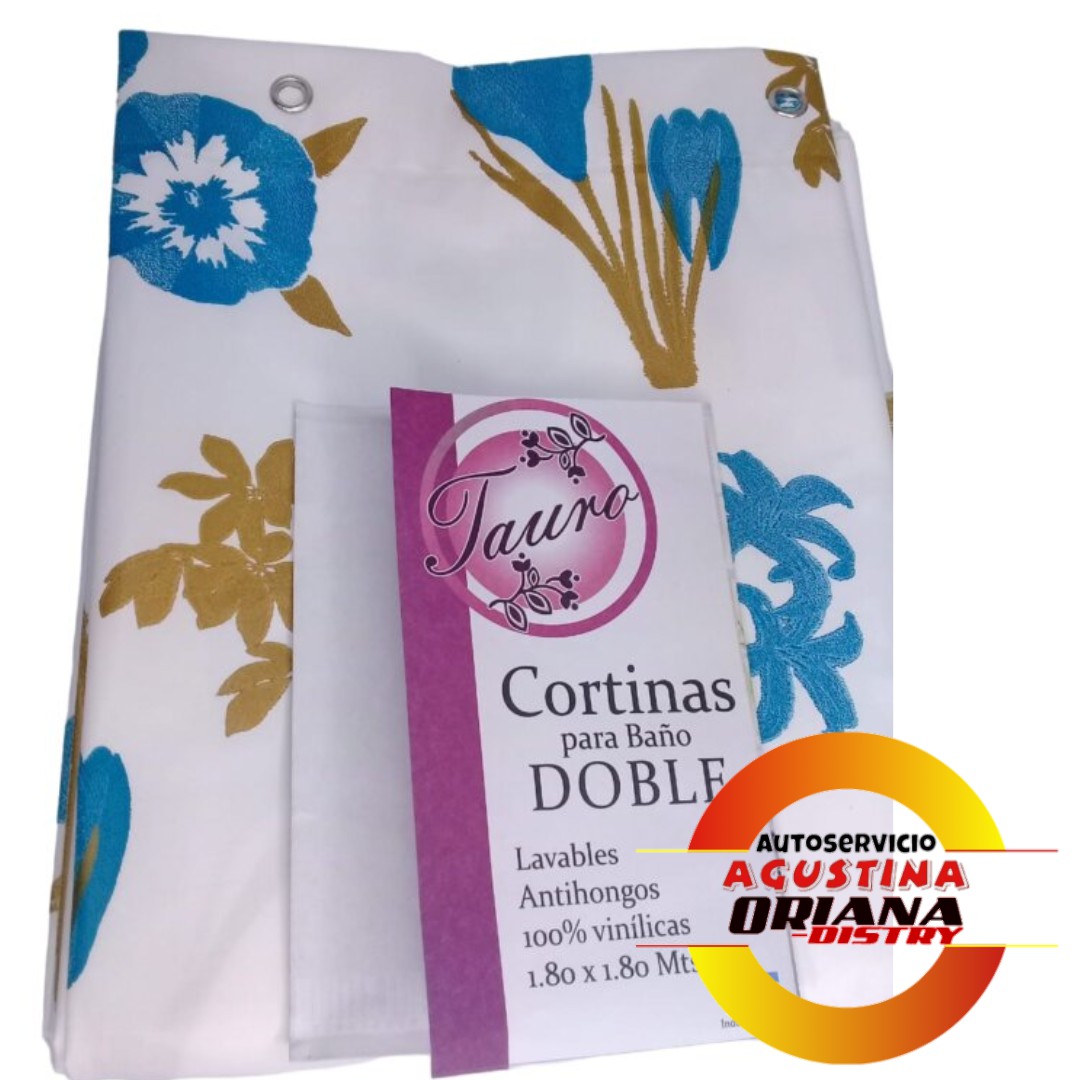 CORTINA PARA BAÑO TAURO VINILO