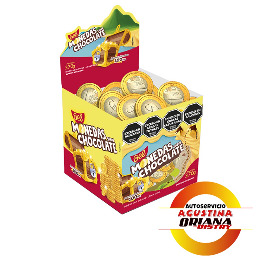 MONEDAS BEL X CAJA
