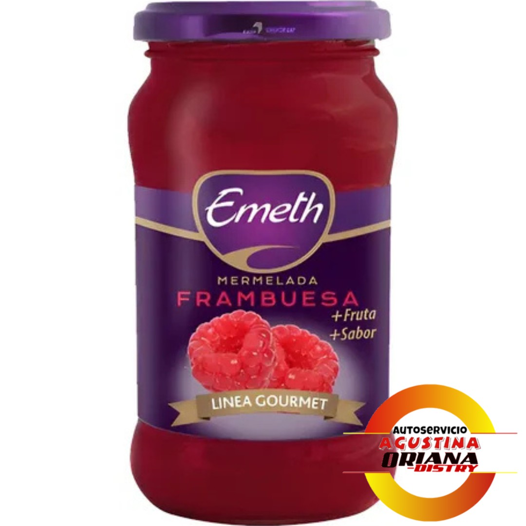 MERMELADA FRASCO 454G EMETH FRAMB