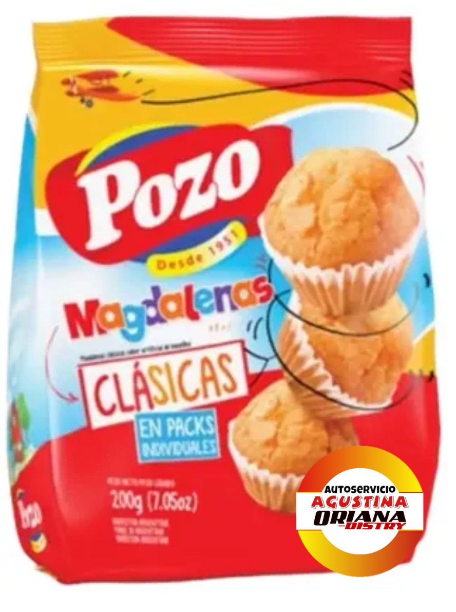 GALLETITA MAGDALENA POZO 200G CLÁSICAS
