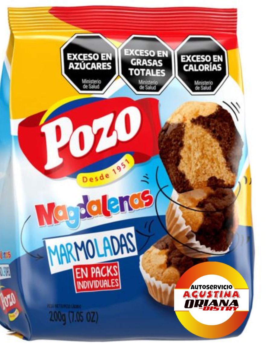 GALLETITA MAGDALENA POZO 200G MARMOLADAS