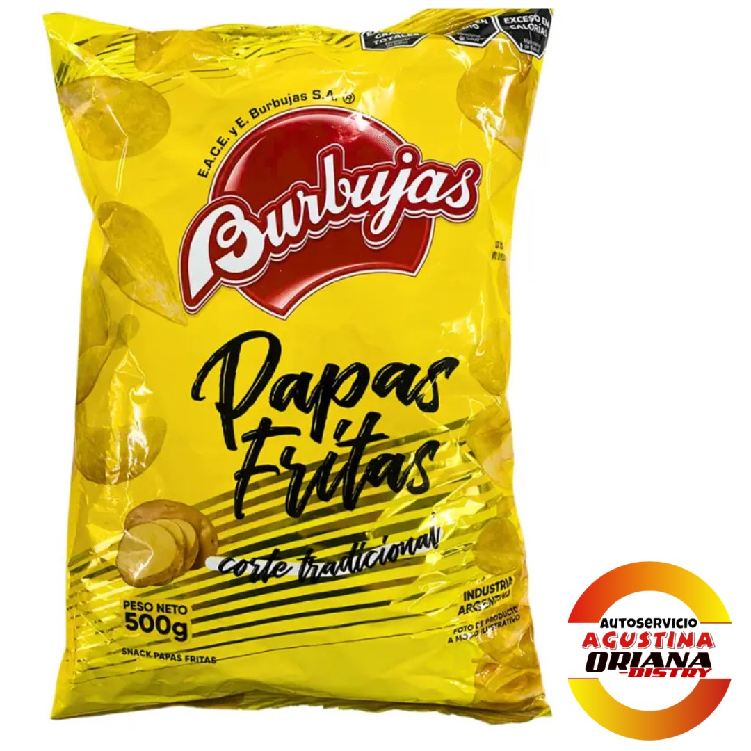 BURBUJAS 500G PAPA F TRADICIONALES