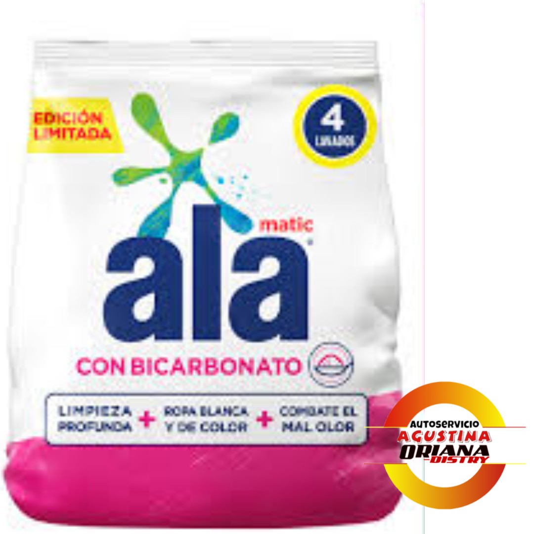 JABON POLVO 400 ALA MATIC BICARBONATO