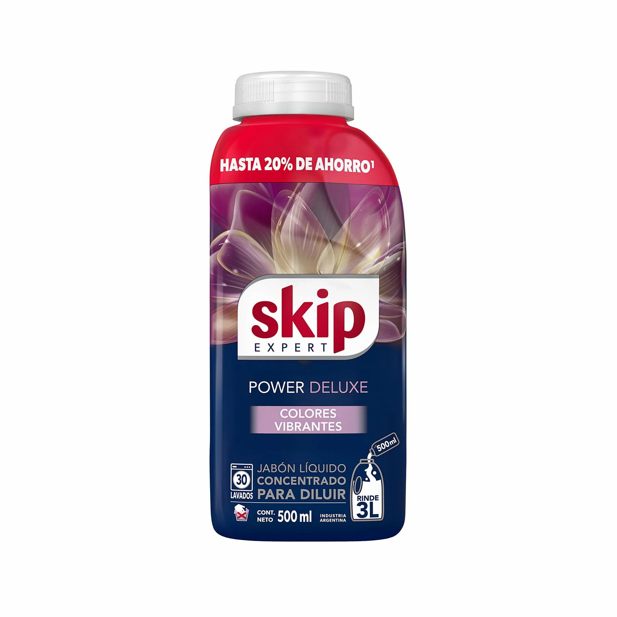 JABON LIQUIDO 500ML SKIP DILUIR BOTELLA POWER