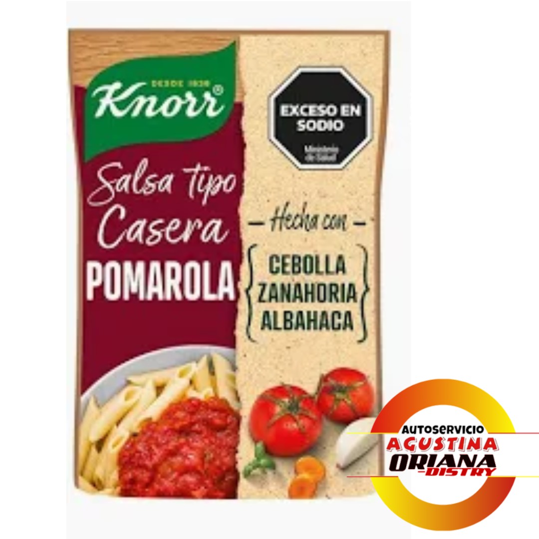 SALSA POMAROLA X 340 G KNORR