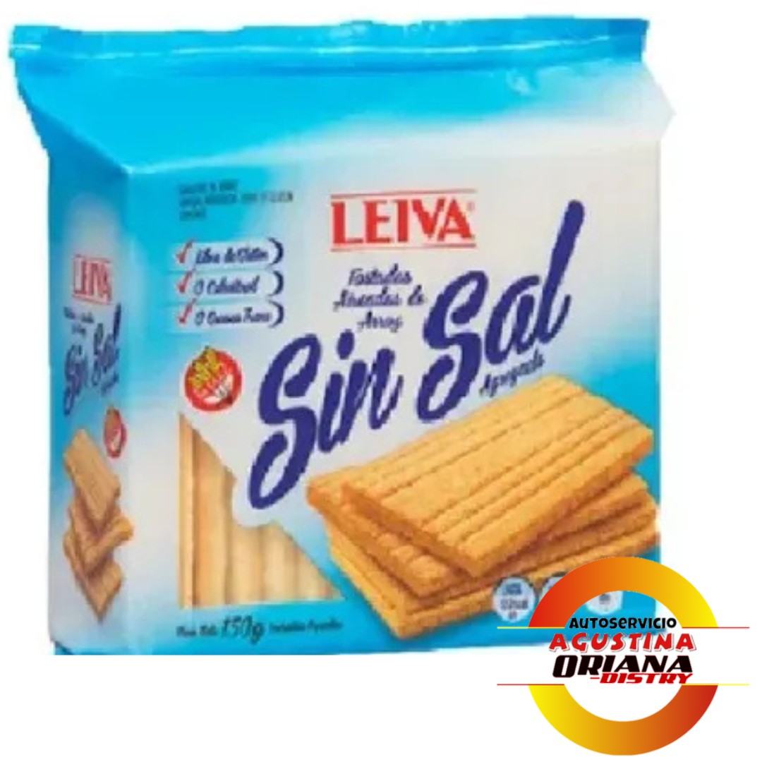 GALLETITAS LEIVA TOSTADA 150G SIN SAL