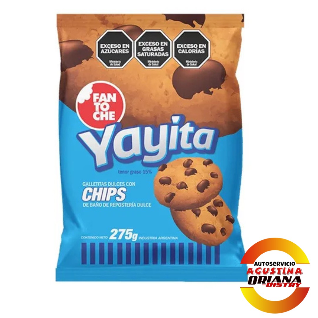 GALLETITAS YAYITA 275G CHIPS