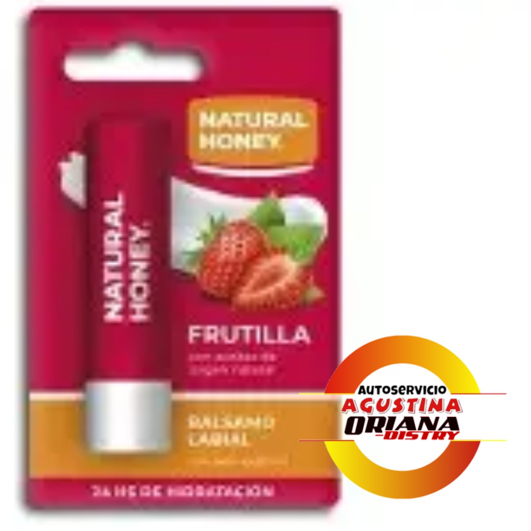MANTECA CACAO NATURAL HONEY FRUTILLA