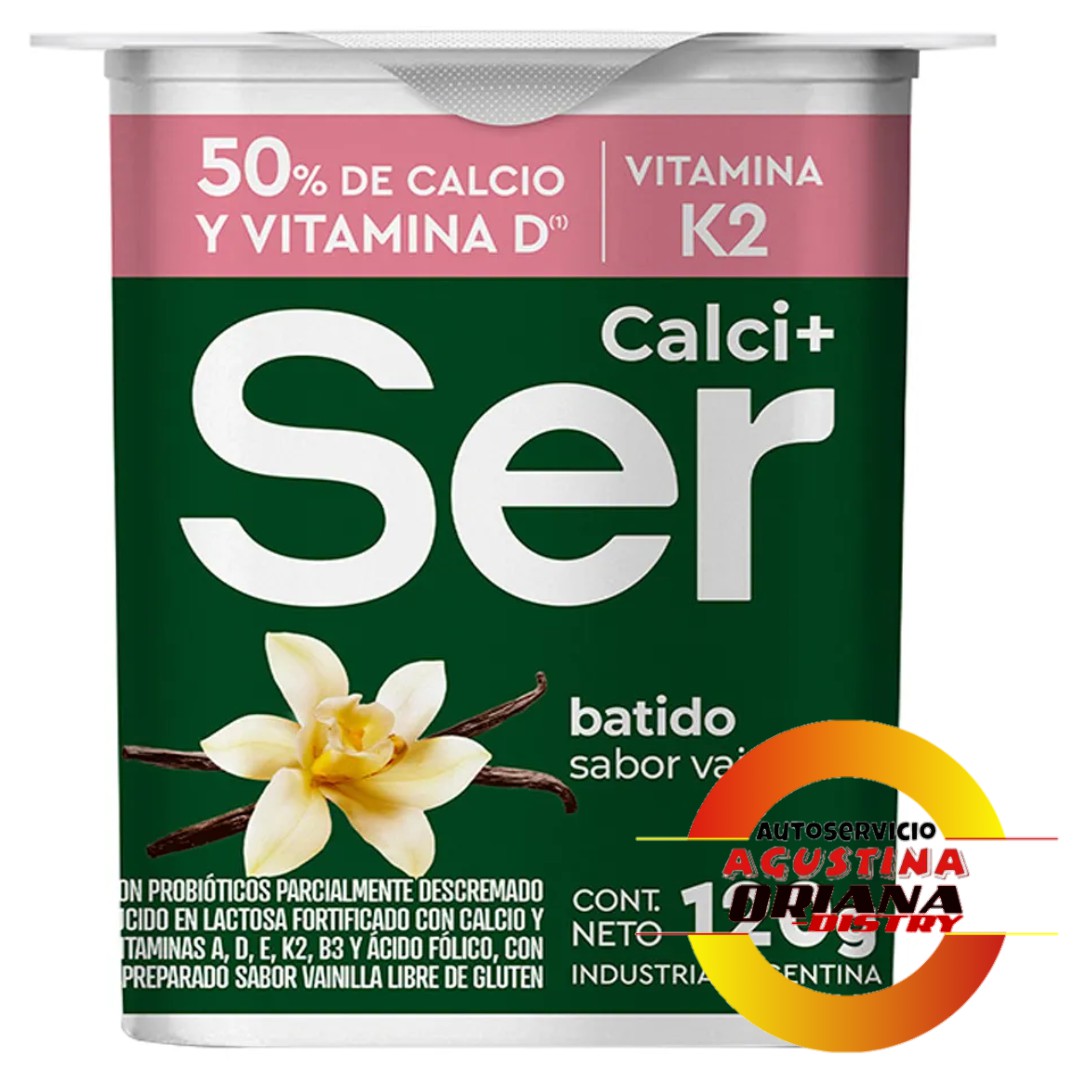 YOGURTH SER + CALCIO 120G VAINILLA