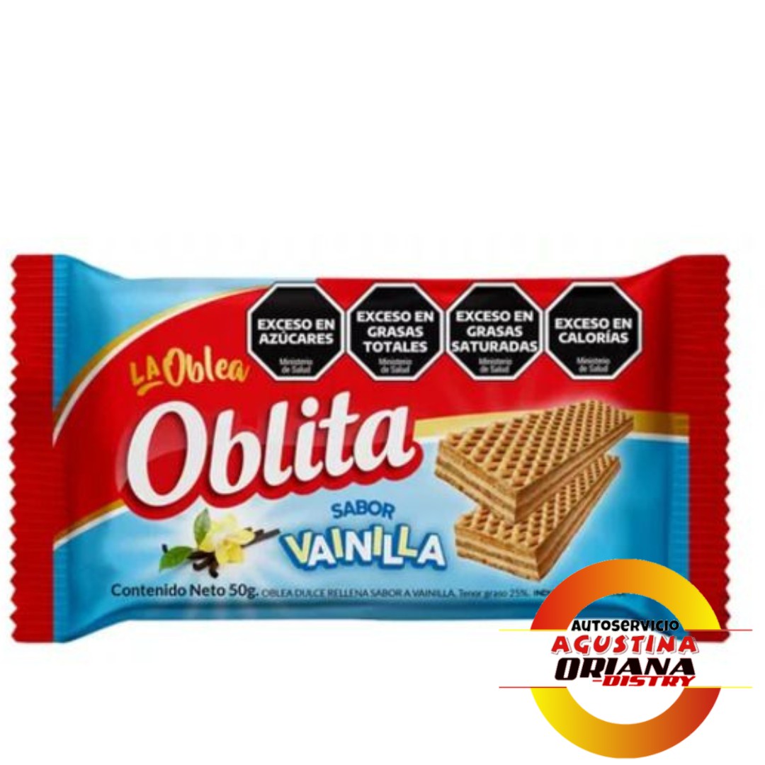 GALLETITAS OBLITA 50G VAINILLA