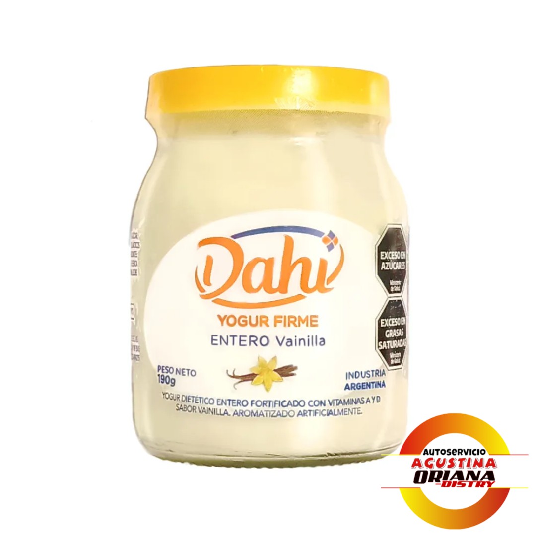 YOGUR DAHI ENTERO 190G VAINILLA