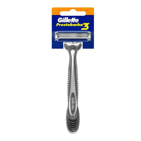 GILLETTE 3 FILOS GRIS