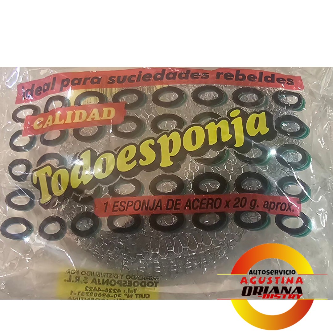 ESTROPAJO DE ACERO TODO ESPONJA
