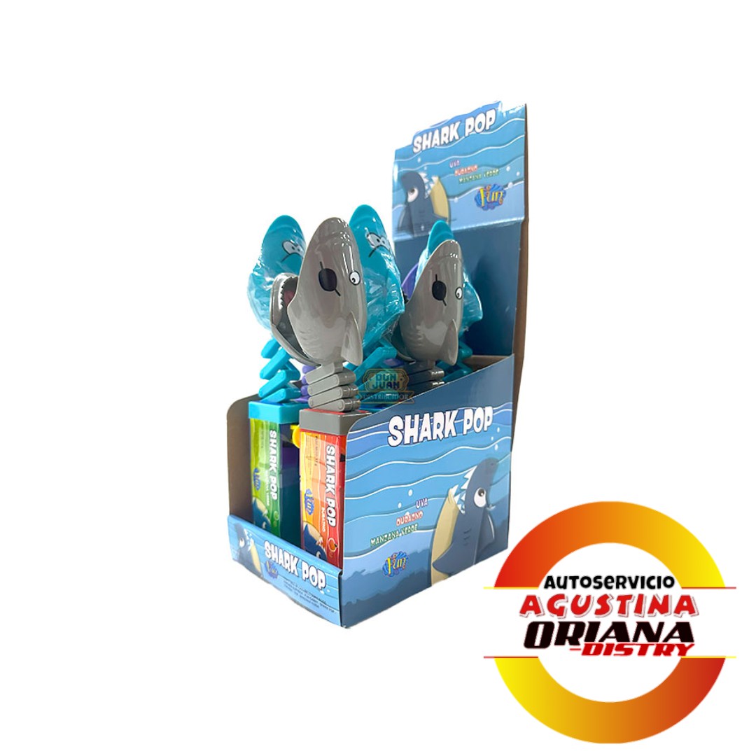 CHUPETIN SHARK POP X1