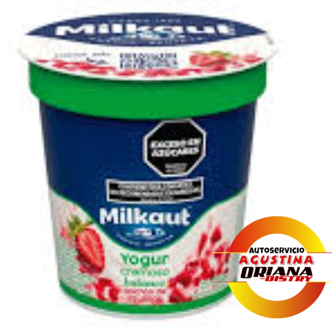 YOGUR MILKAUT FIRME 150G DESCREMADO FRUTILLA