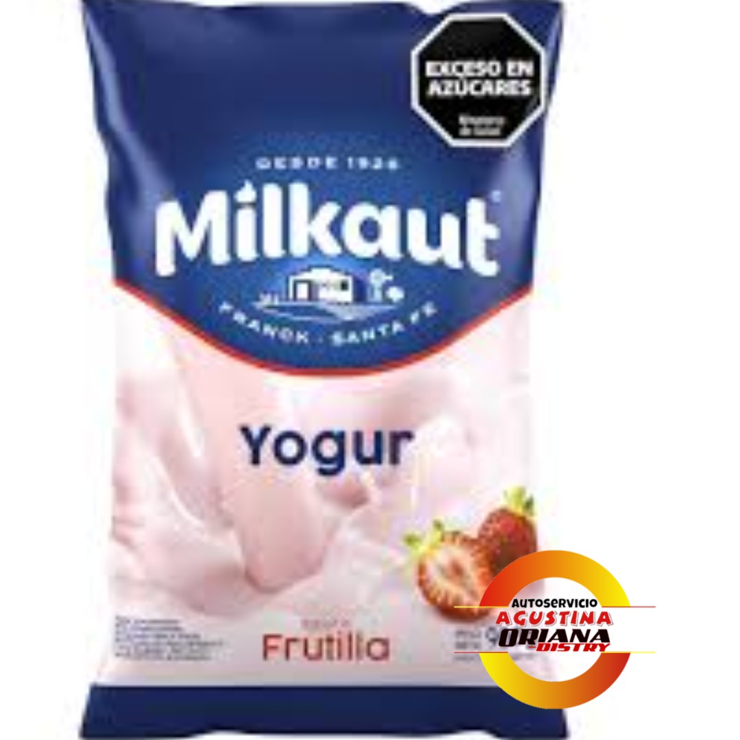 YOGUR MILKAUT 900G FRUTILLA