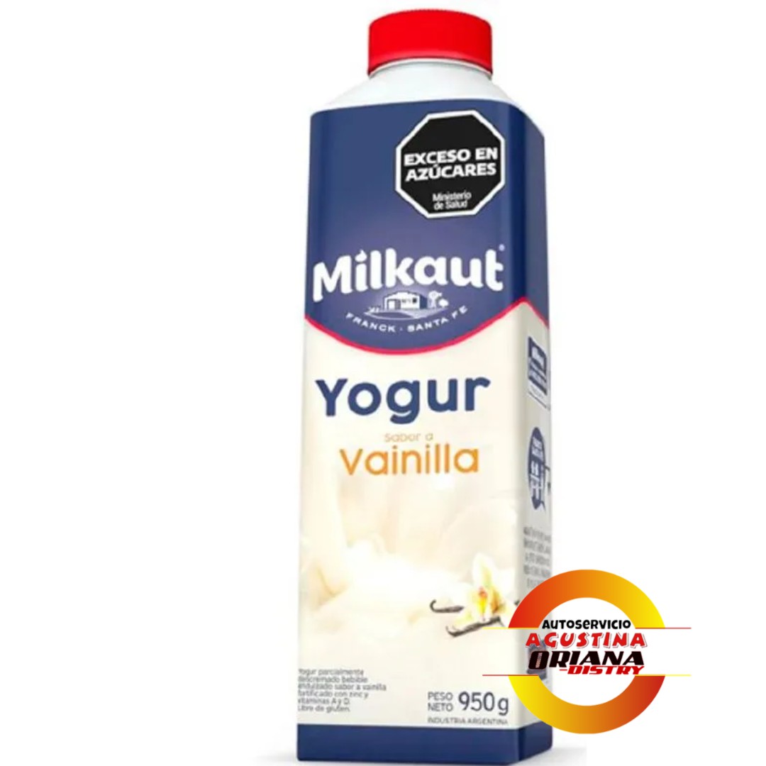 YOGUR MILKAUT 950G VAINILLA TETRA