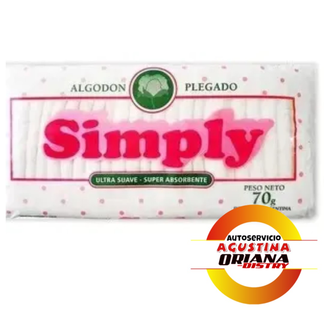 ALGODON 70G SIMPLY