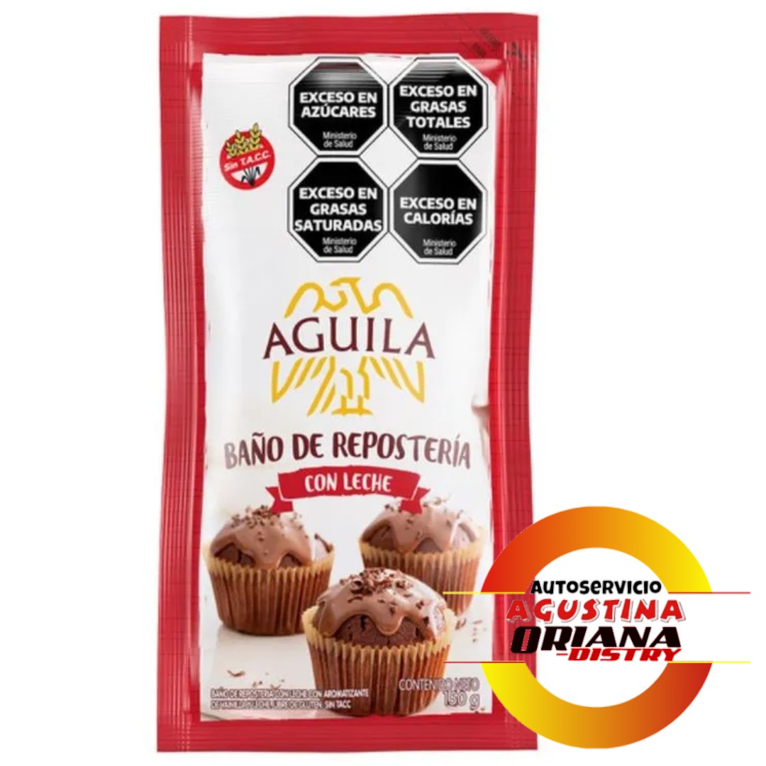 AGUILA 150G COBERTURA CON LECHE