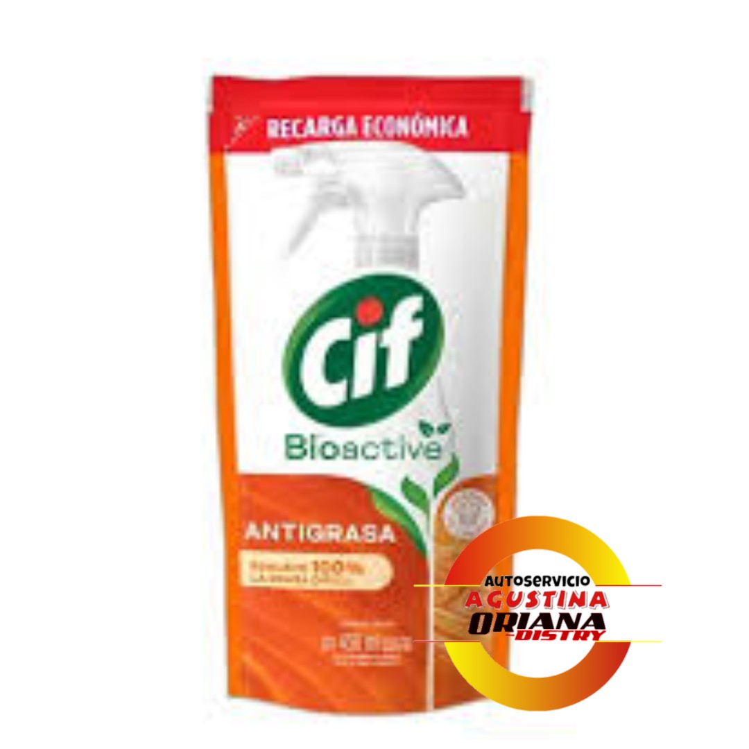 ANTIGRASA  CIF BIOACTIVE 450CC