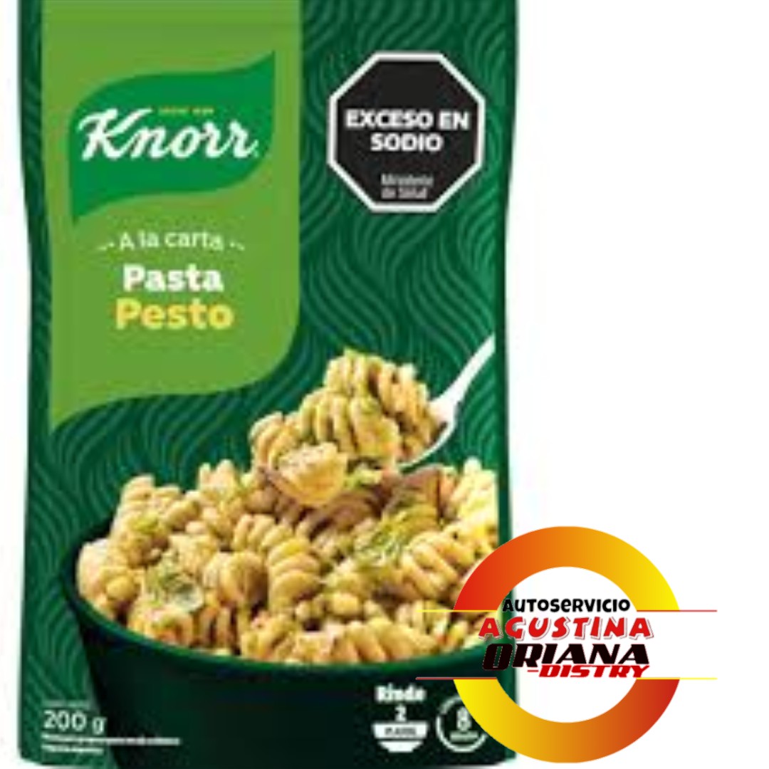 KNORR FIDEOS LISTO X200G PESTO