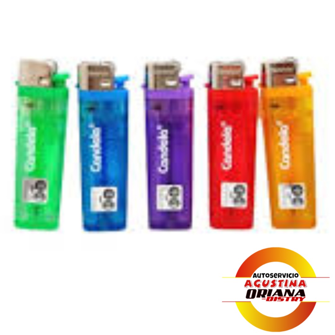 ENCENDEDORES  CANDELA TRANSPARENTE