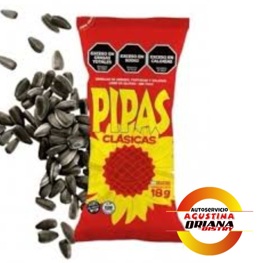 PIPAS EN TIRA ROJA X10