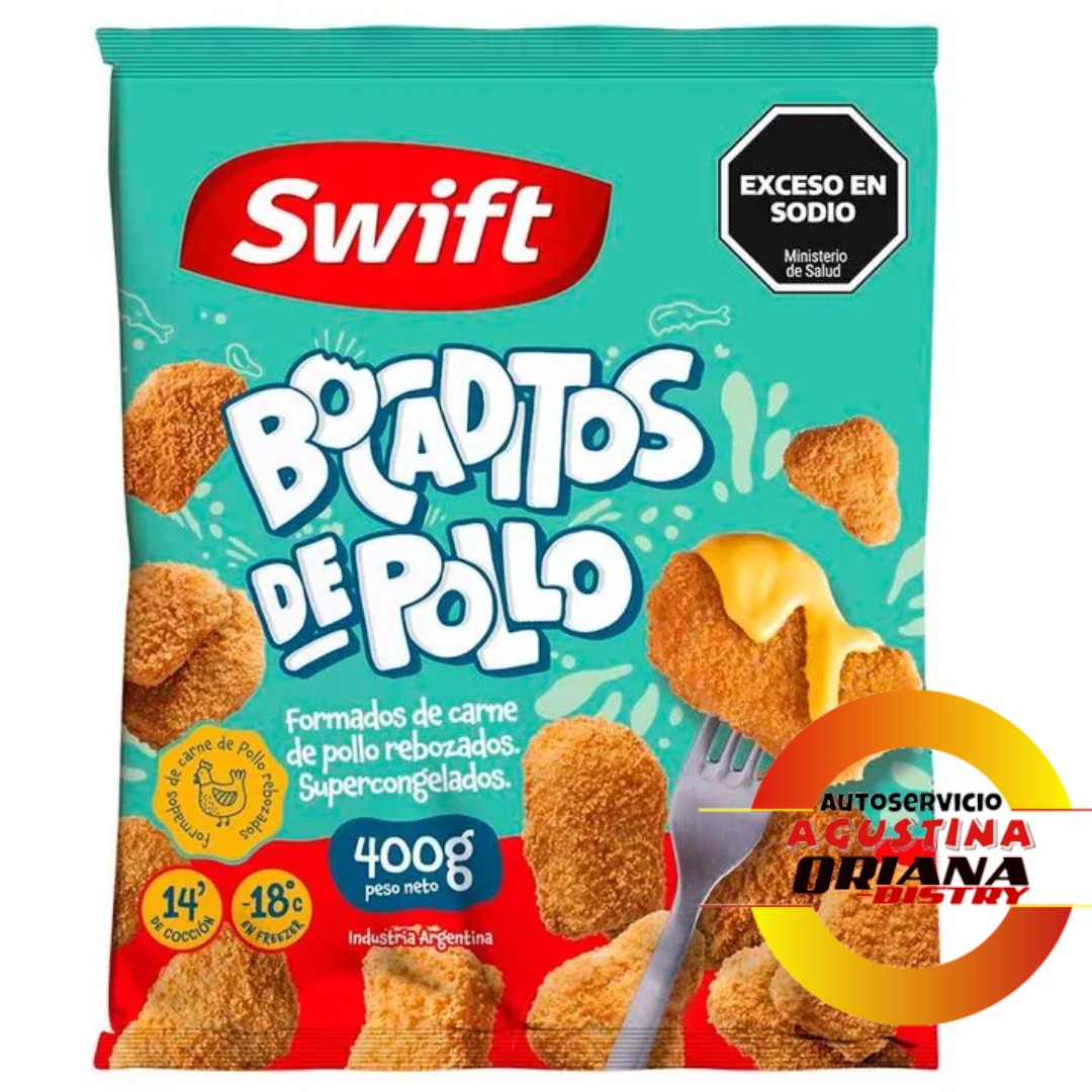 BOCADITOS DE POLLO SWIFT 400G