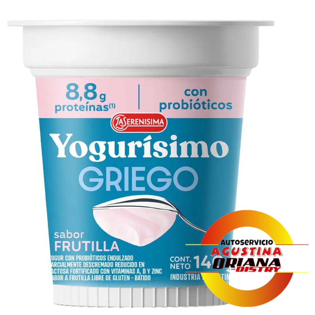 YOGURTH SERENISIMA 140G GRIEGO FRU