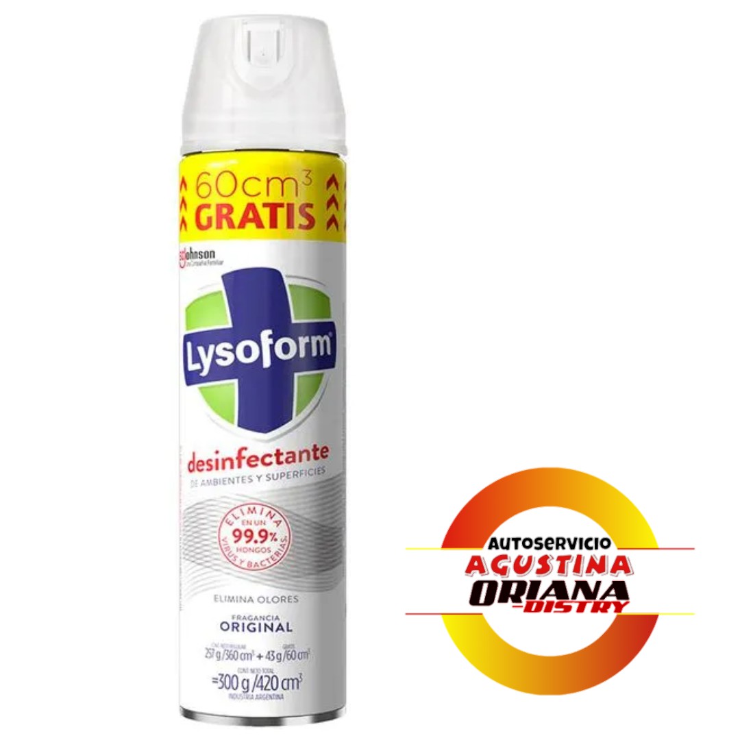 DESINFECTANTE LYSOFORM AERO 420CM ORIGINAL