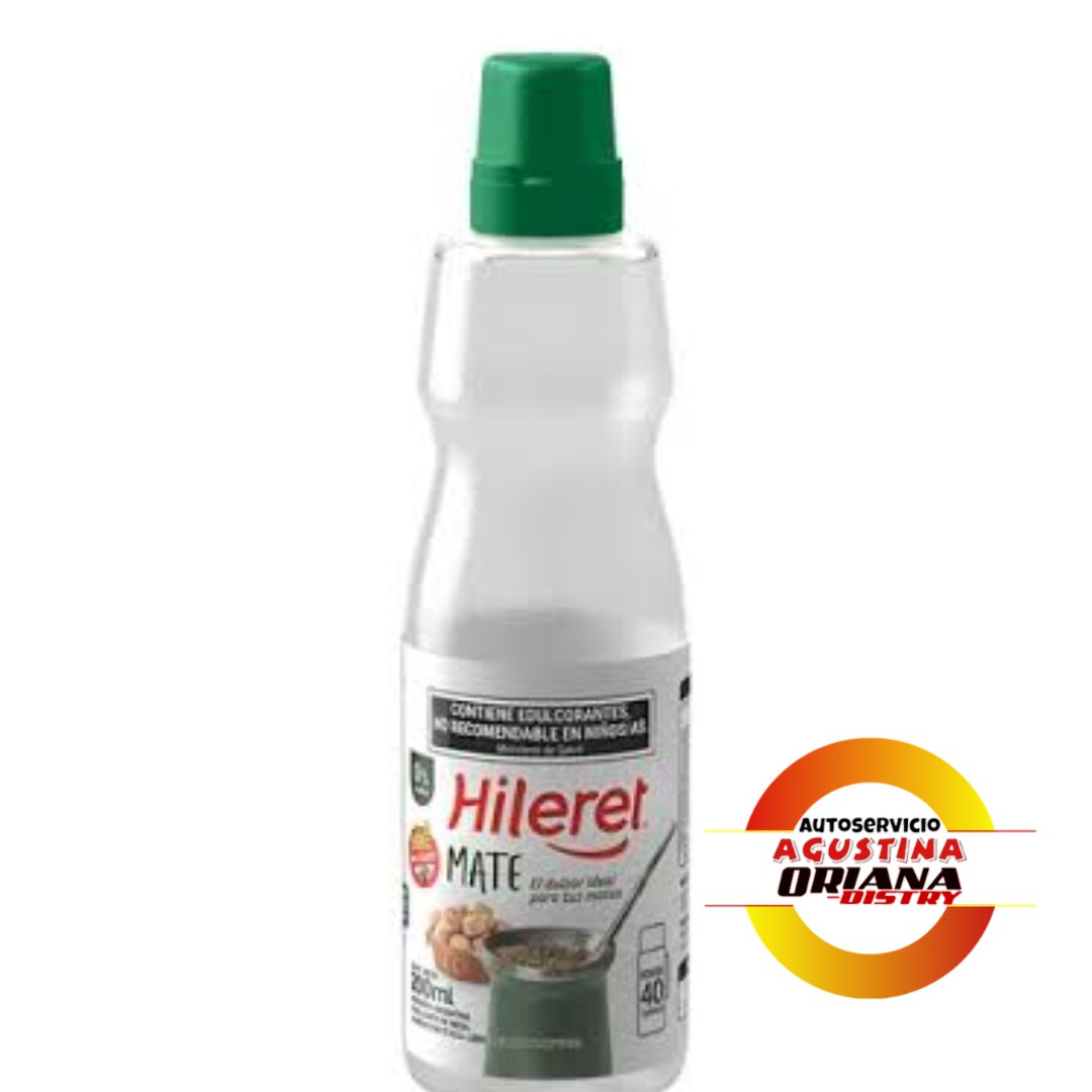 EDULCORANTE HILERET LIQUIDO MATE 200ML