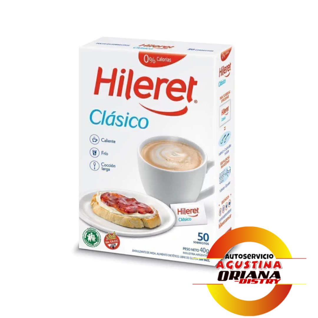 EDULCORANTE HILERET CLASICO 50 SOB