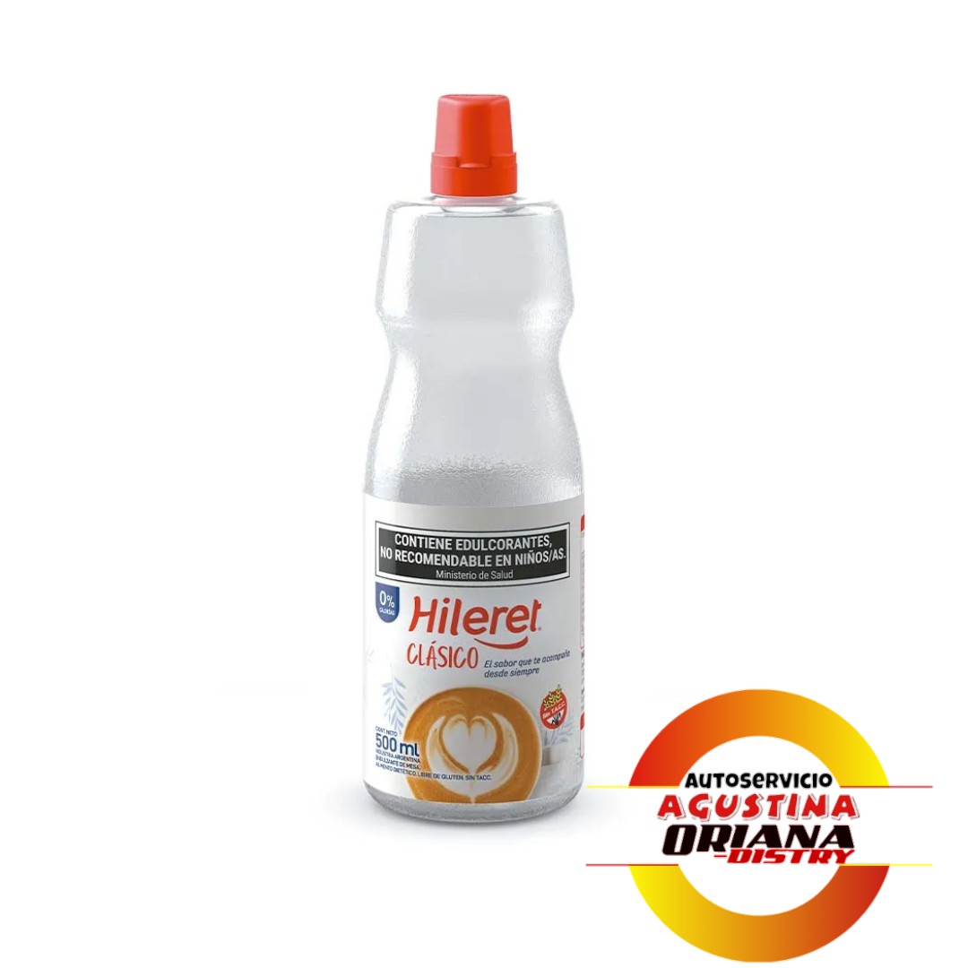 EDULCORANTE HILERET LIQUIDO 500ML