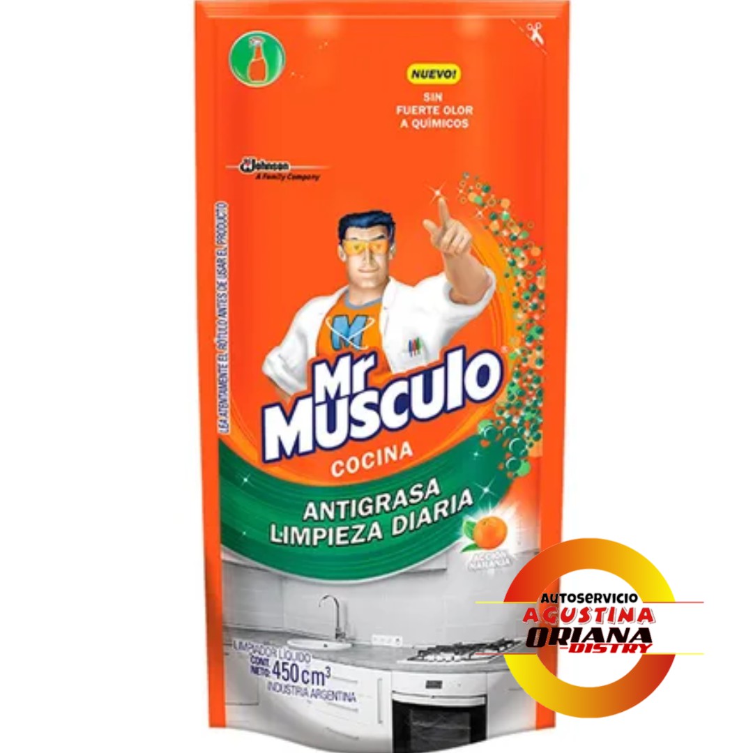 ANTIGRASA 450ML  MR MUSCULO  DOYPAK